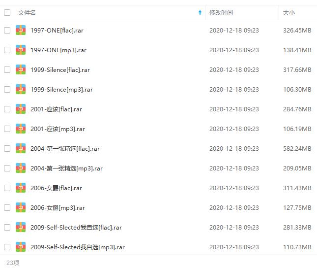 《杨乃文》1997-2019年11张专辑歌曲合集-免费音乐网 《杨乃文》1997-2019年11张专辑歌曲合集-免费音乐网