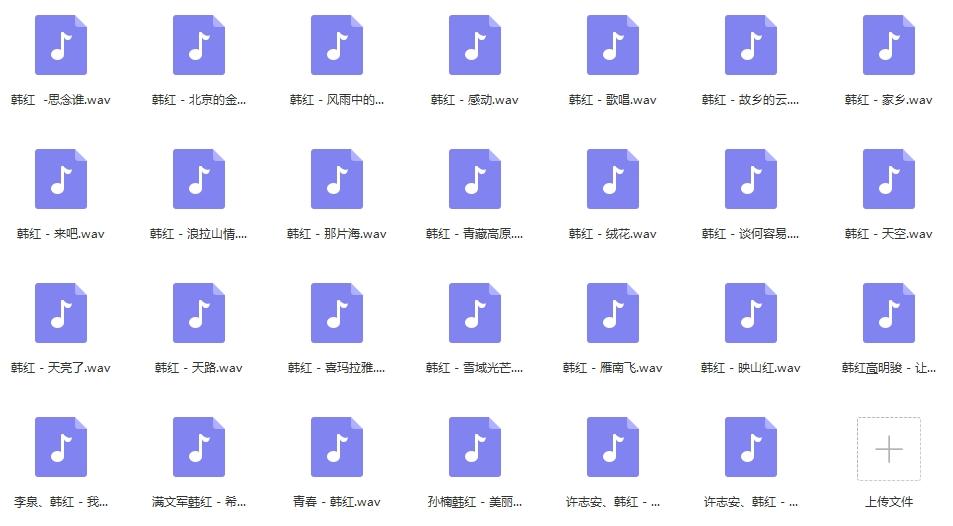 《韩红》精选27首无损歌曲-免费音乐网