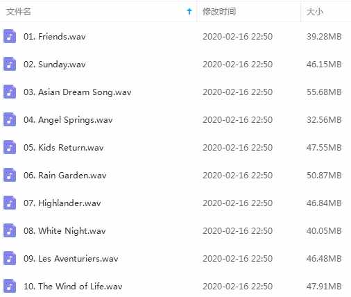 《久石让》全部作品51张CD无损音乐合集-免费音乐网