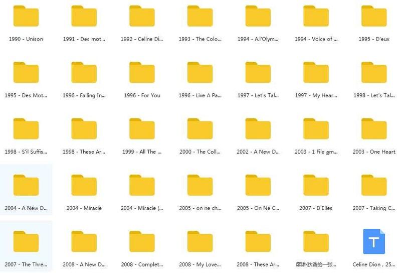 席琳·迪翁(Celine Dion)全部歌曲34张专辑无损音质合集-免费音乐网