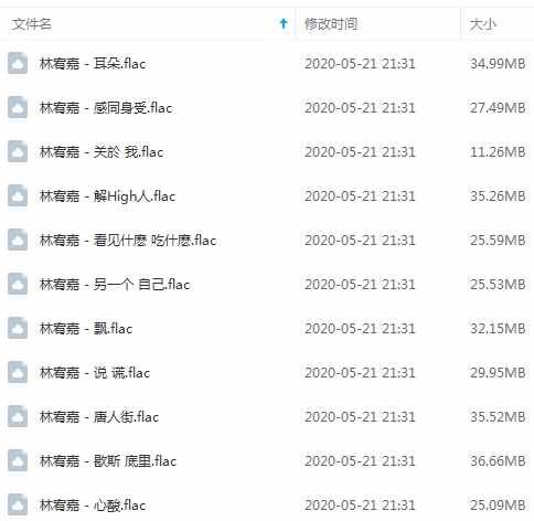 《林宥嘉》全部歌曲30张专辑/EP精品无损音乐合集-免费音乐网