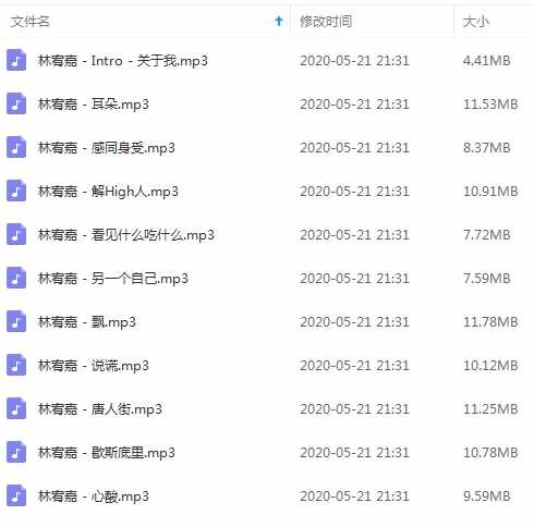 《林宥嘉》全部歌曲30张专辑/EP精品无损音乐合集-免费音乐网