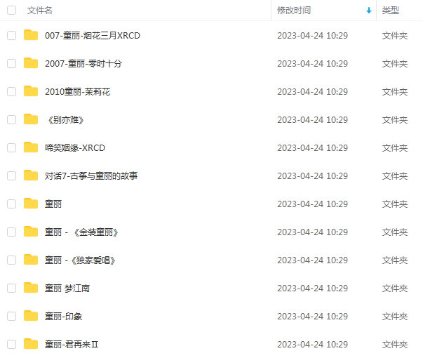 《童丽》全部歌曲26张专辑精品无损音质合集-免费音乐网