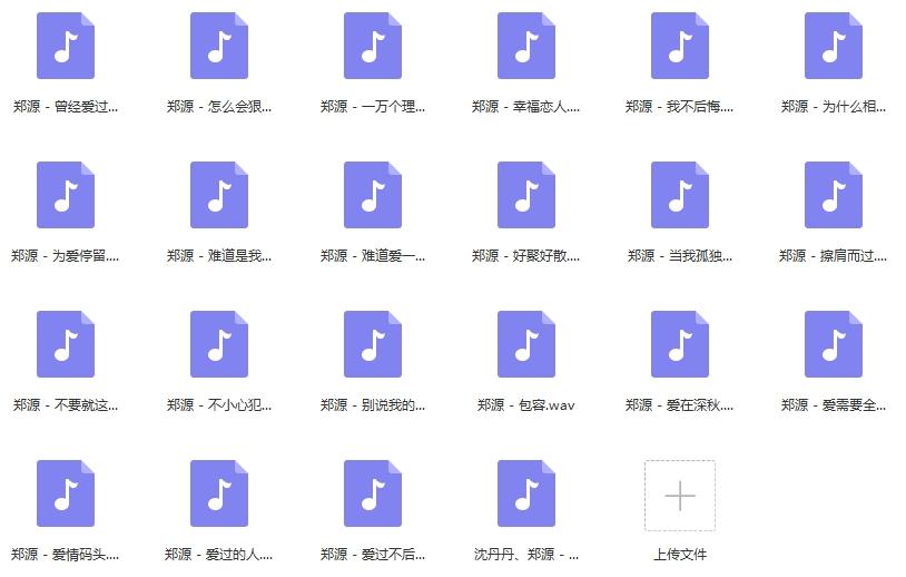 《郑源》精选22首无损格式歌曲合集-免费音乐网