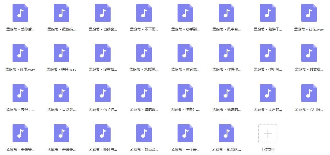 《孟庭苇》30首无损音质歌曲-免费音乐网